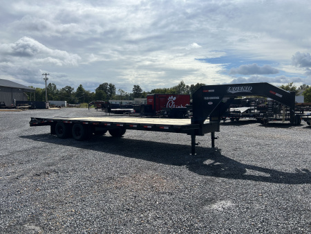 New 2026 Legend 102"X28' 22.5K Gooseneck Flatbed Trailer