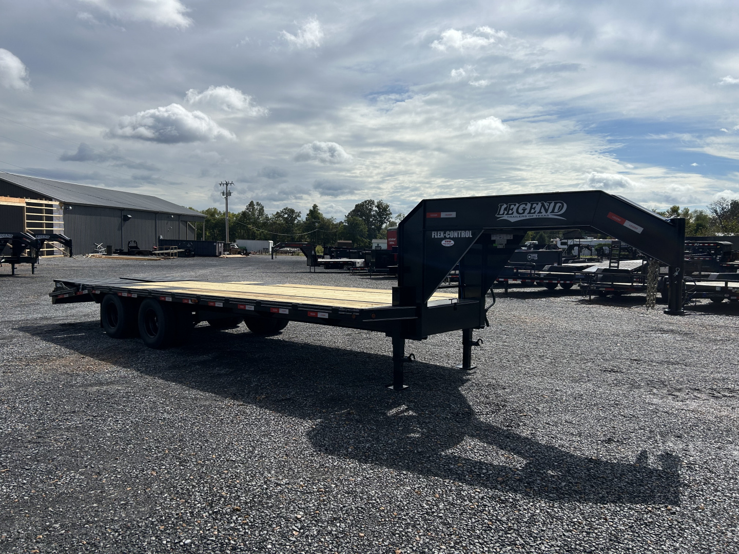 New 2026 Legend 102"X25' 22.5K Gooseneck Flatbed Trailer