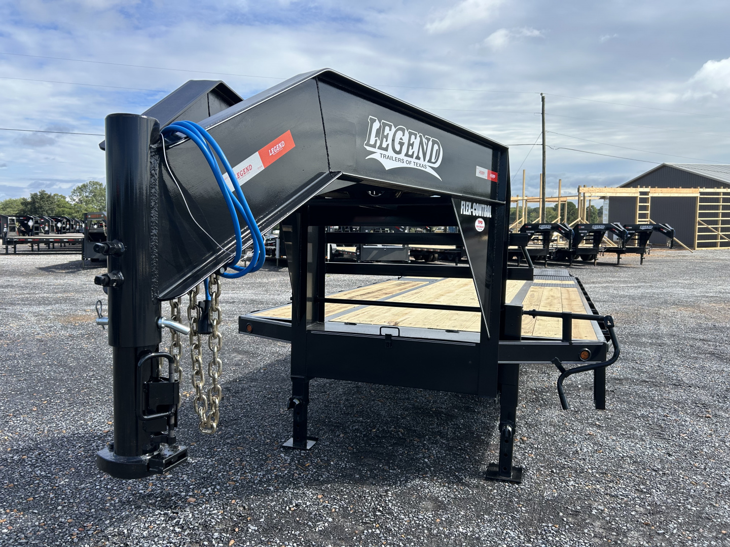 New 2026 Legend 102"X25' 22.5K Gooseneck Flatbed Trailer