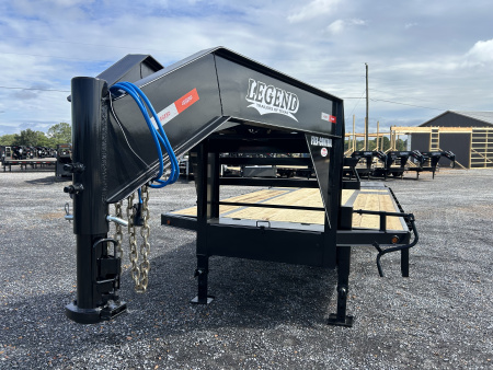 New 2026 Legend 102"X25' 22.5K Gooseneck Flatbed Trailer