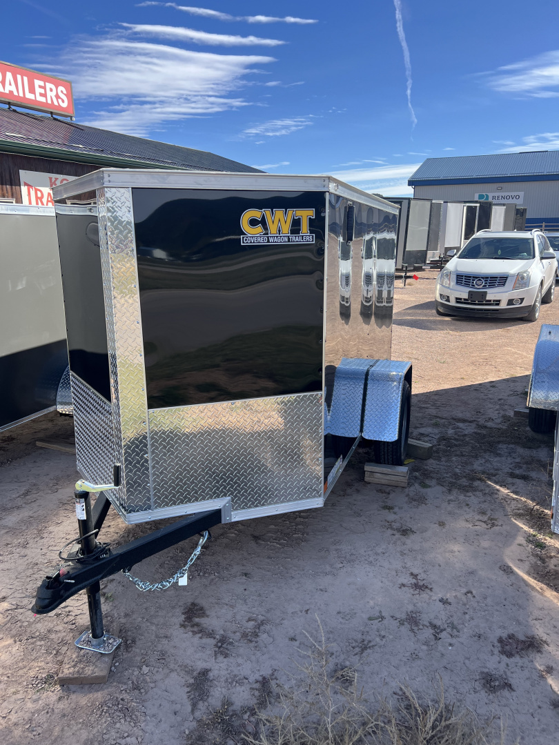 New 2026 Covered Wagon Trailers 5X8 SA Cargo / Enclosed Trailer