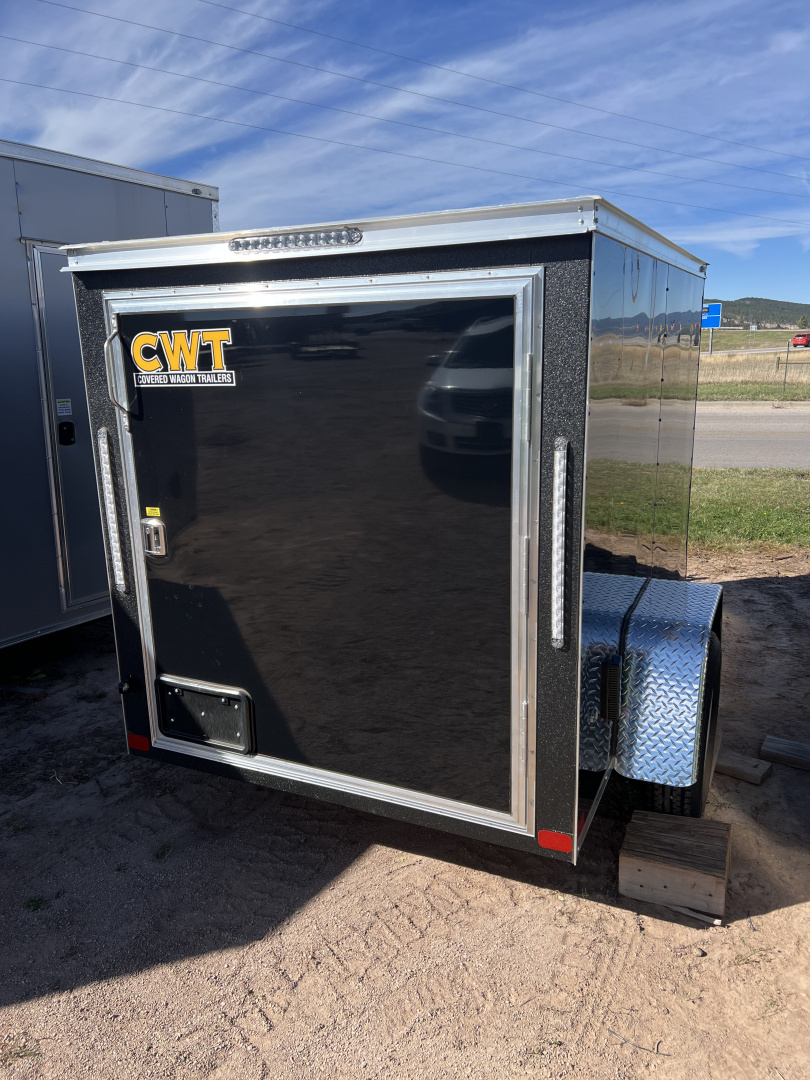 New 2026 Covered Wagon Trailers 5X8 SA Cargo / Enclosed Trailer
