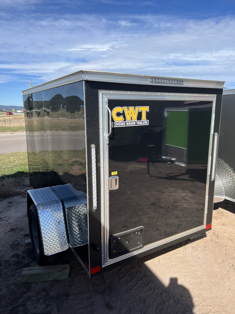 New 2026 Covered Wagon Trailers 5X8 SA Cargo / Enclosed Trailer