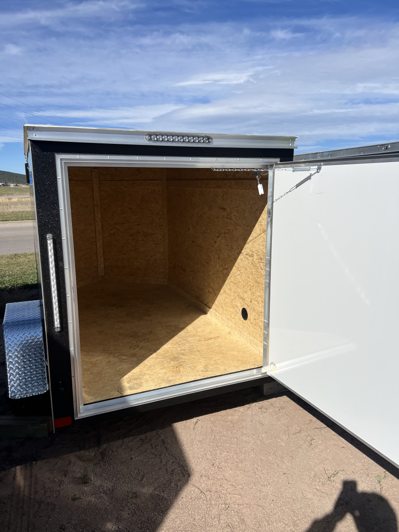 New 2026 Covered Wagon Trailers 5X8 SA Cargo / Enclosed Trailer