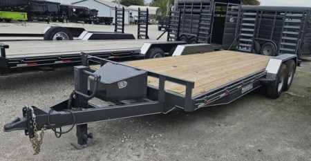 New 2025 Maxwell 20' Skid Steer Flatbed Trailer