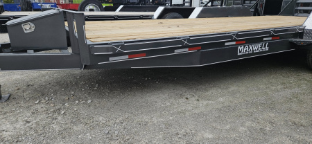 New 2025 Maxwell 20' Skid Steer Flatbed Trailer