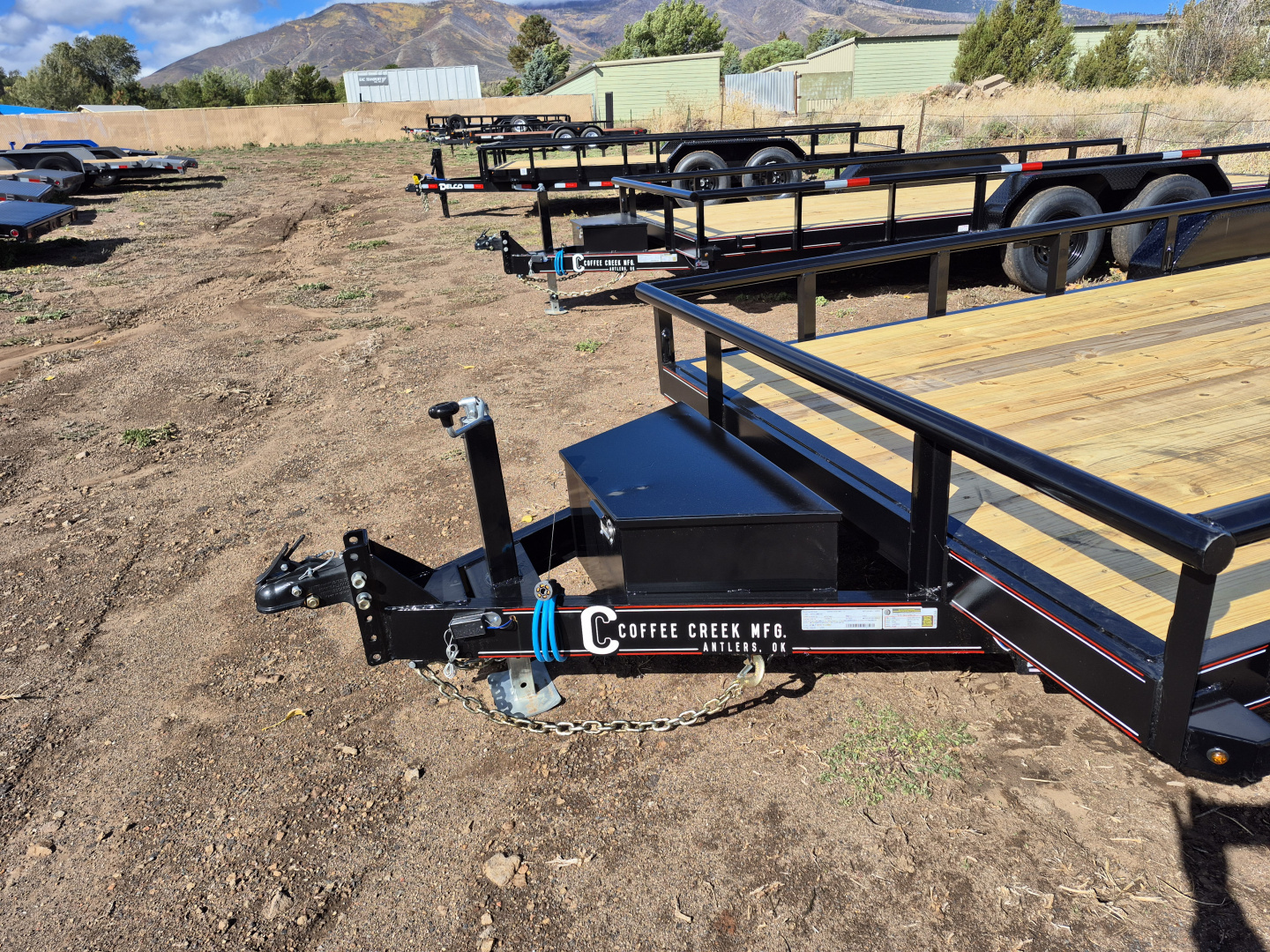 New 2026 Coffee Creek Tandem Axle Utility/9,990 GVWR/83"X18'