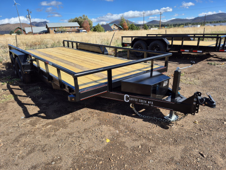 New 2026 Coffee Creek Tandem Axle Utility/9,990 GVWR/83"X18'