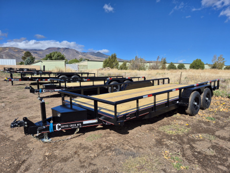 New 2026 Coffee Creek Tandem Axle Utility/9,990 GVWR/83"X18'