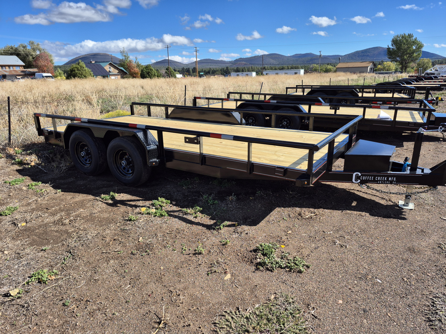 New 2026 Coffee Creek Tandem Axle Utility/9,990 GVWR/83"X16'