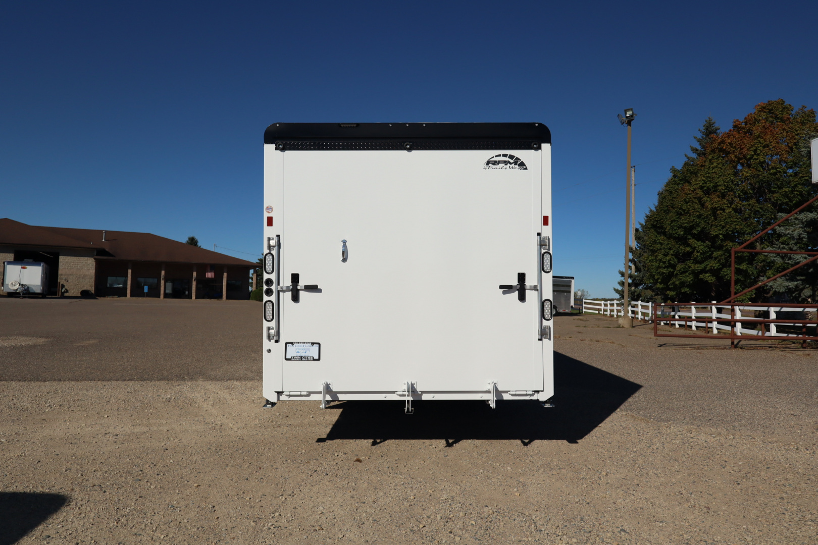 New 2026 Trails West RPM 28' BP Snowmobile Trailer