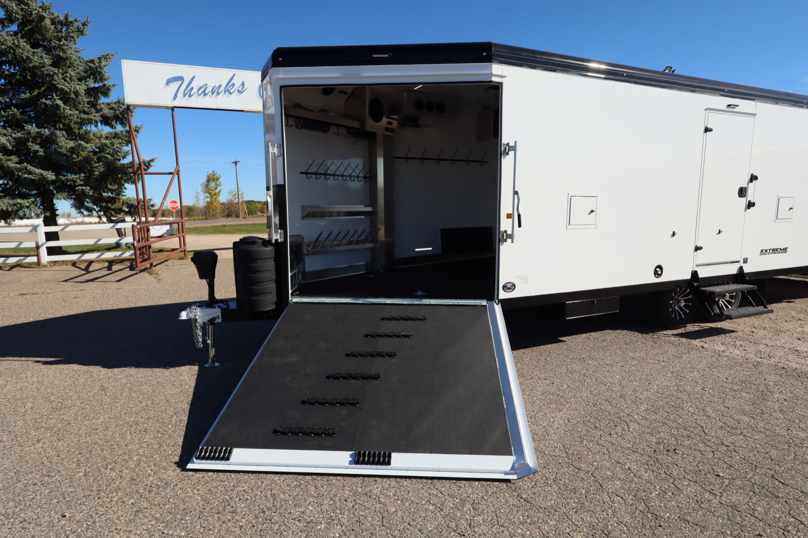 New 2026 Trails West RPM 28' BP Snowmobile Trailer