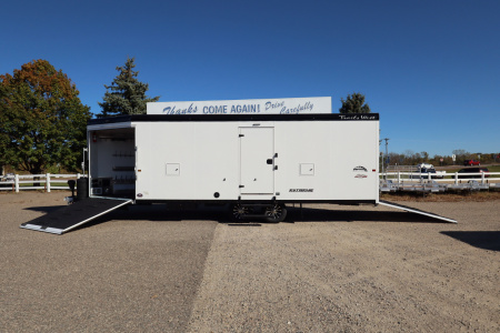 New 2026 Trails West RPM 28' BP Snowmobile Trailer