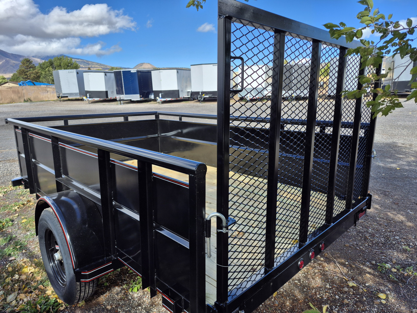 New 2026 Coffee Creek Single Axle Utility/2,990 GVWR/77"X10'