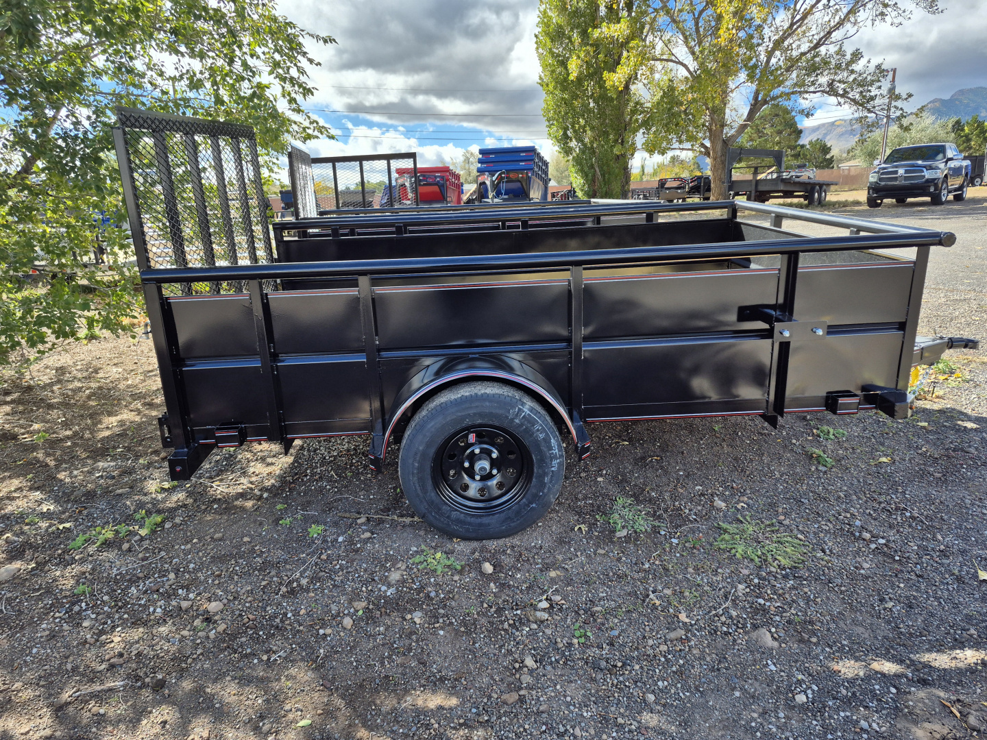 New 2026 Coffee Creek Single Axle Utility/2,990 GVWR/77"X10'