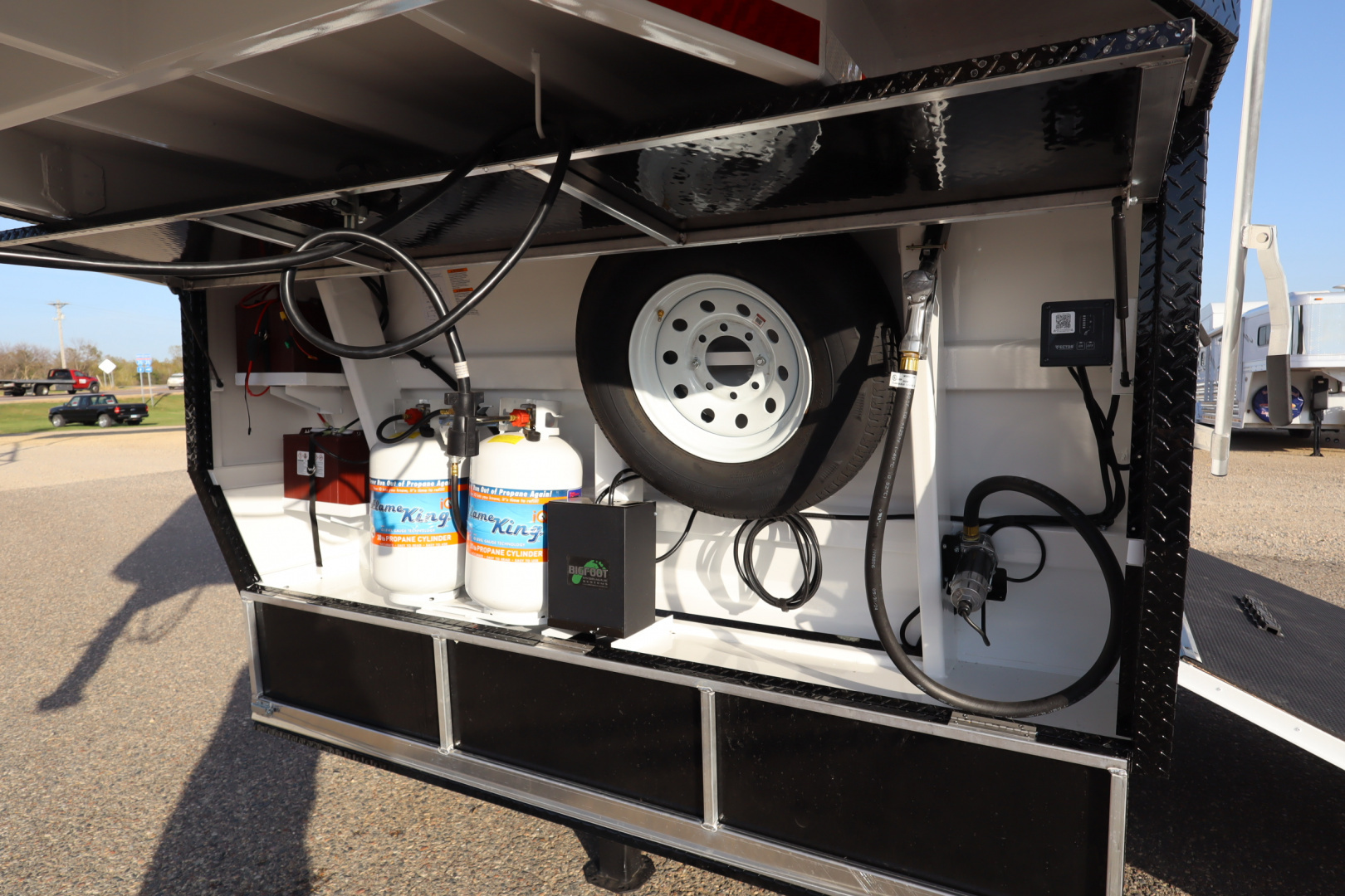 New 2026 Trails West RPM 28' Gooseneck Snowmobile Trailer