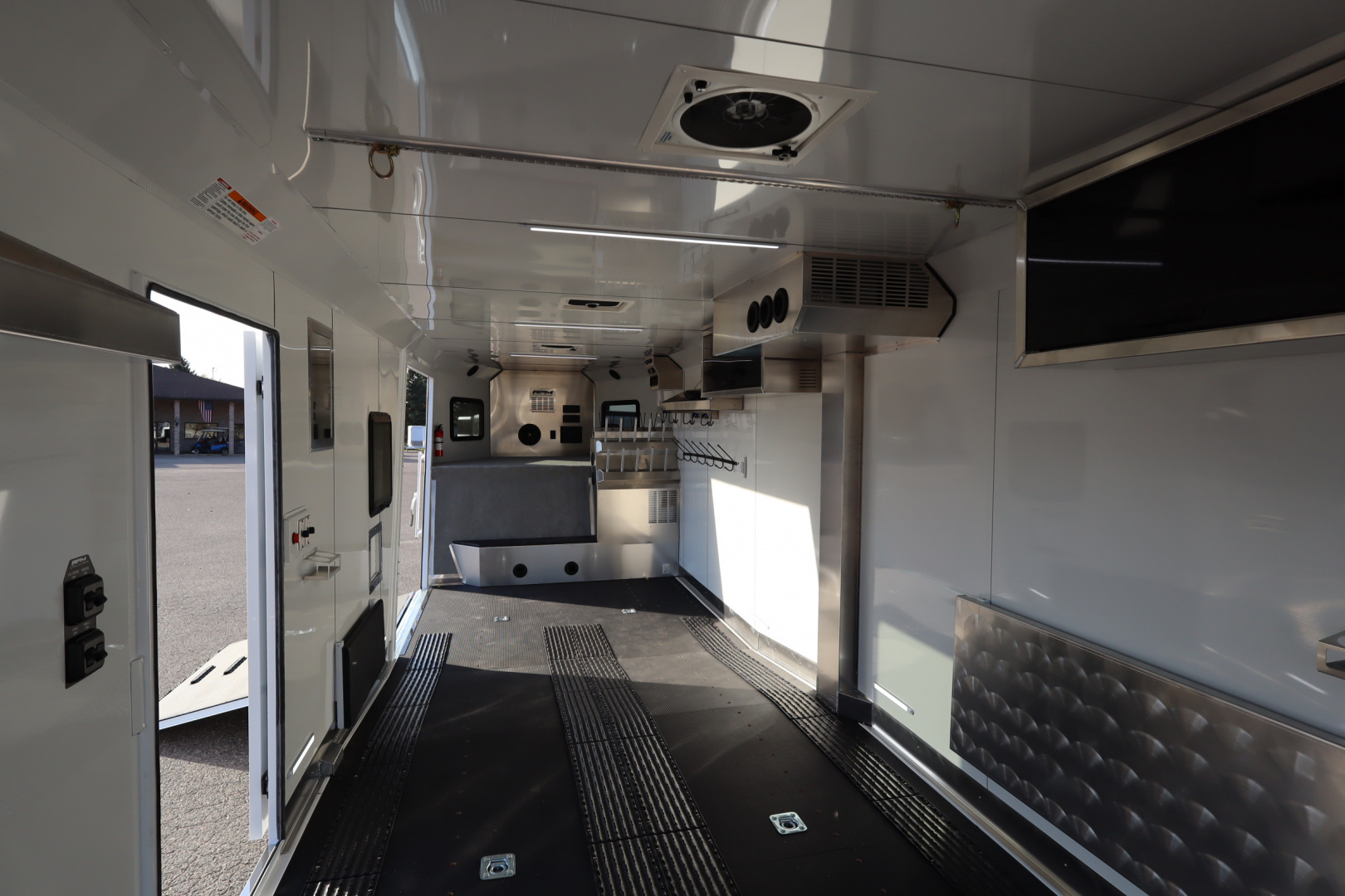 New 2026 Trails West RPM 28' Gooseneck Snowmobile Trailer