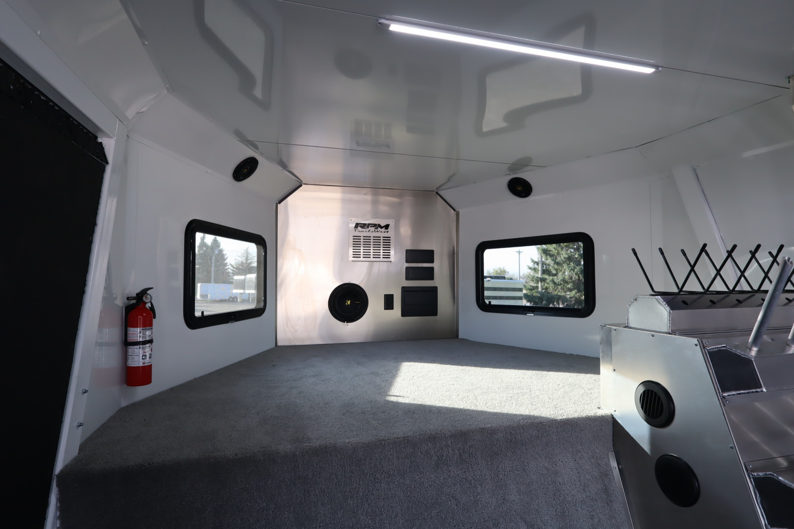 New 2026 Trails West RPM 28' Gooseneck Snowmobile Trailer