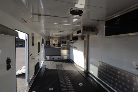 New 2026 Trails West RPM 28' Gooseneck Snowmobile Trailer