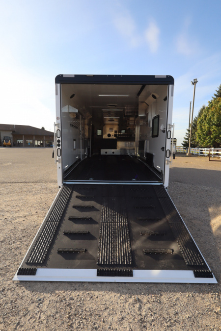 New 2026 Trails West RPM 28' Gooseneck Snowmobile Trailer