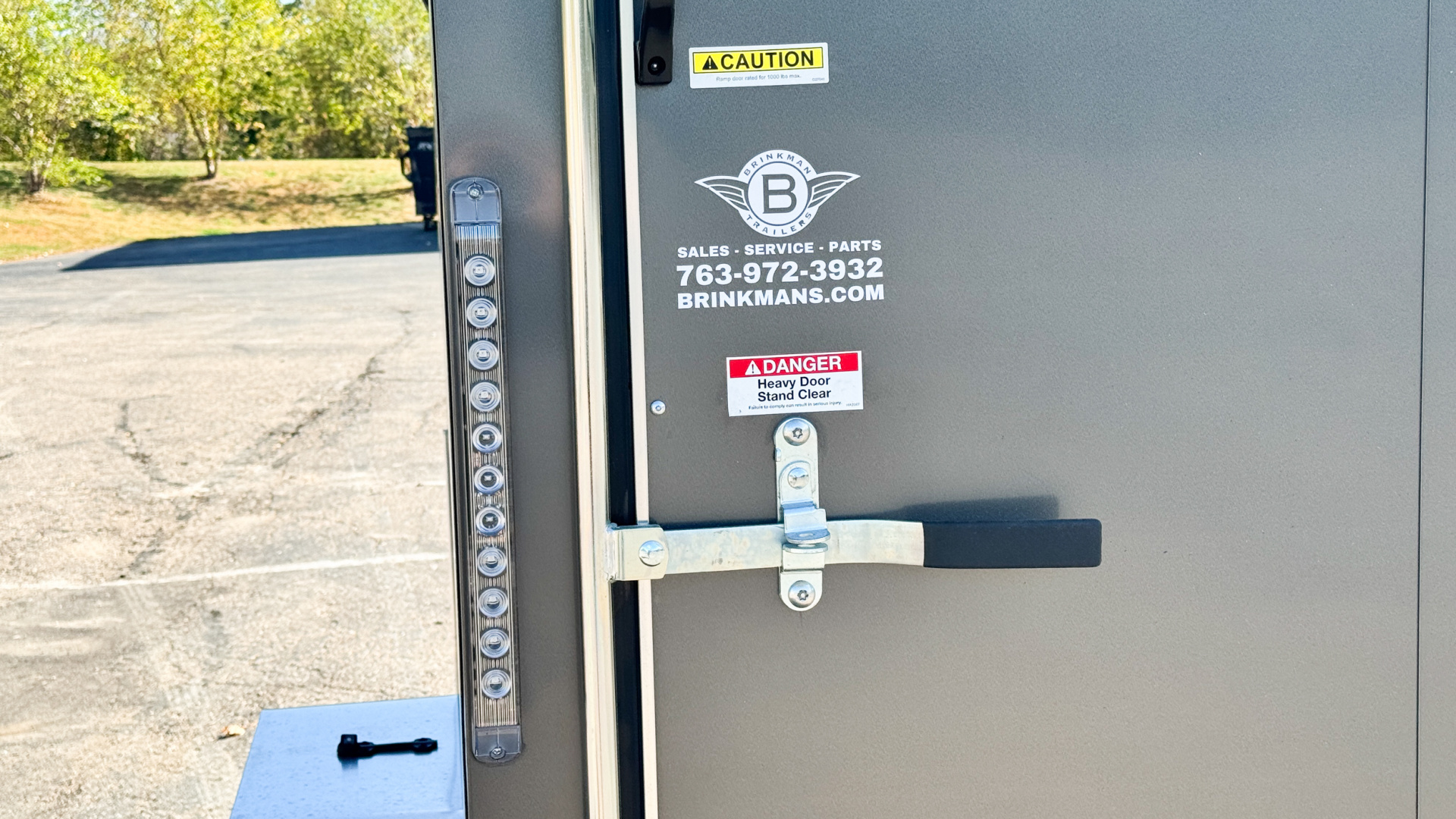 New 2025 RC 5x8 Enclosed Cargo Trailer - Ramp Door!