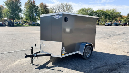 New 2025 RC 5x8 Enclosed Cargo Trailer - Ramp Door!
