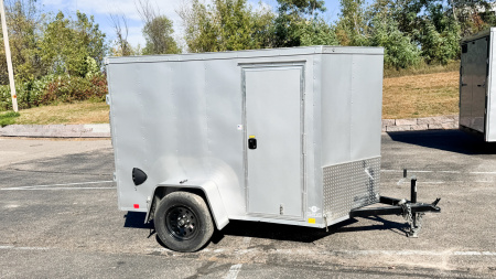 New RC Trailers 5x8 Enclosed Cargo Trailer - Double Doors!