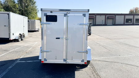 New RC Trailers 5x8 Enclosed Cargo Trailer - Double Doors!
