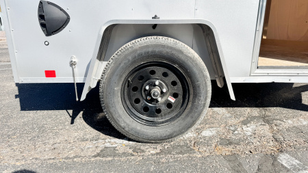 New RC Trailers 5x8 Enclosed Cargo Trailer - Double Doors!