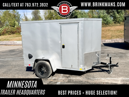 New RC Trailers 5x8 Enclosed Cargo Trailer - Double Doors!