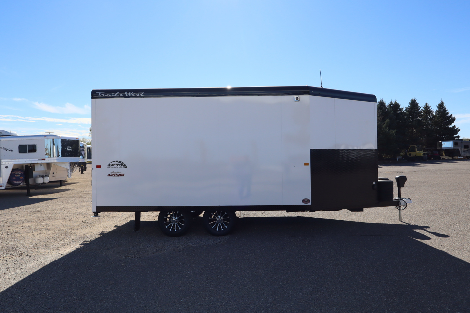 New 2026 Trails West RPM 20' BP Snowmobile Trailer