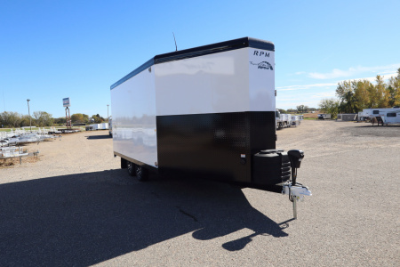 New 2026 Trails West RPM 20' BP Snowmobile Trailer
