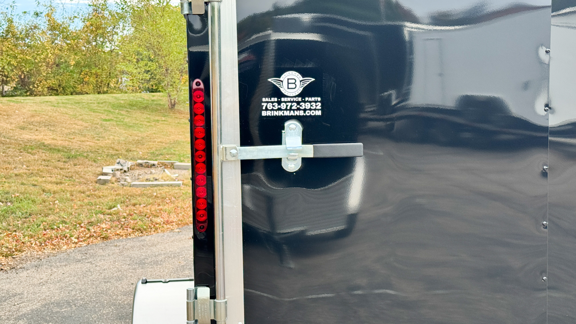 New American Hauler 6x12 Enclosed Trailer - Rear Ramp Door!