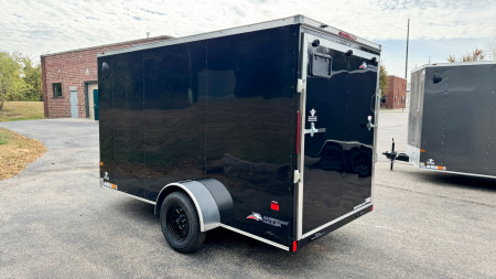 New American Hauler 6x12 Enclosed Trailer - Rear Ramp Door!
