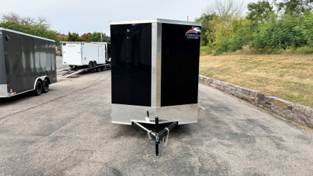New American Hauler 6x12 Enclosed Trailer - Rear Ramp Door!