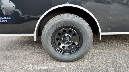 New American Hauler 6x12 Enclosed Trailer - Rear Ramp Door!