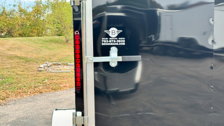 New American Hauler 6x12 Enclosed Trailer - Rear Ramp Door!