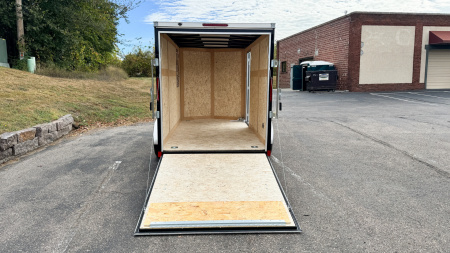 New American Hauler 6x12 Enclosed Trailer - Rear Ramp Door!