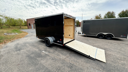 New American Hauler 6x12 Enclosed Trailer - Rear Ramp Door!