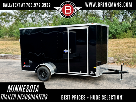 New American Hauler 6x12 Enclosed Trailer - Rear Ramp Door!