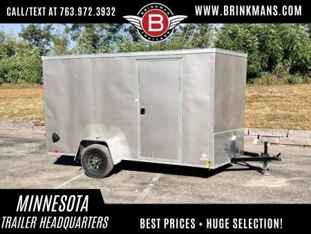 New RC Trailers 6x12 Enclosed Trailer - Double Doors!