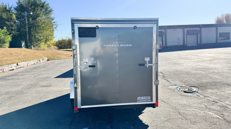 New US Cargo 6x12 Enclosed Cargo Trailer - Ramp Door!
