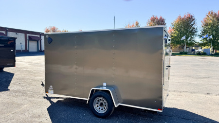 New US Cargo 6x12 Enclosed Cargo Trailer - Ramp Door!