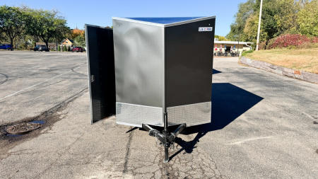 New US Cargo 6x12 Enclosed Cargo Trailer - Ramp Door!