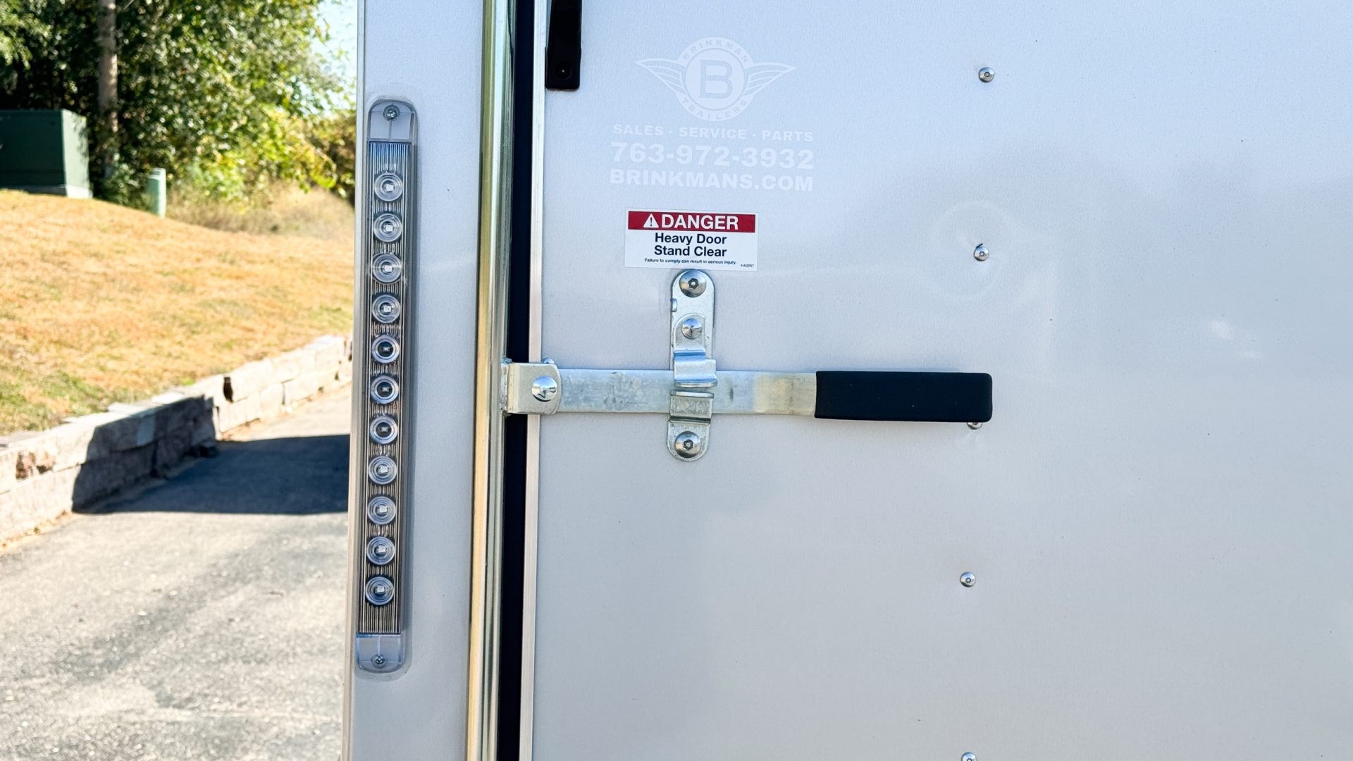 New RC Trailer 7x14 Enclosed Cargo Trailer - Ramp Door!