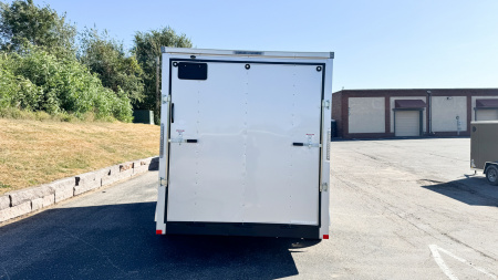 New RC Trailer 7x14 Enclosed Cargo Trailer - Ramp Door!