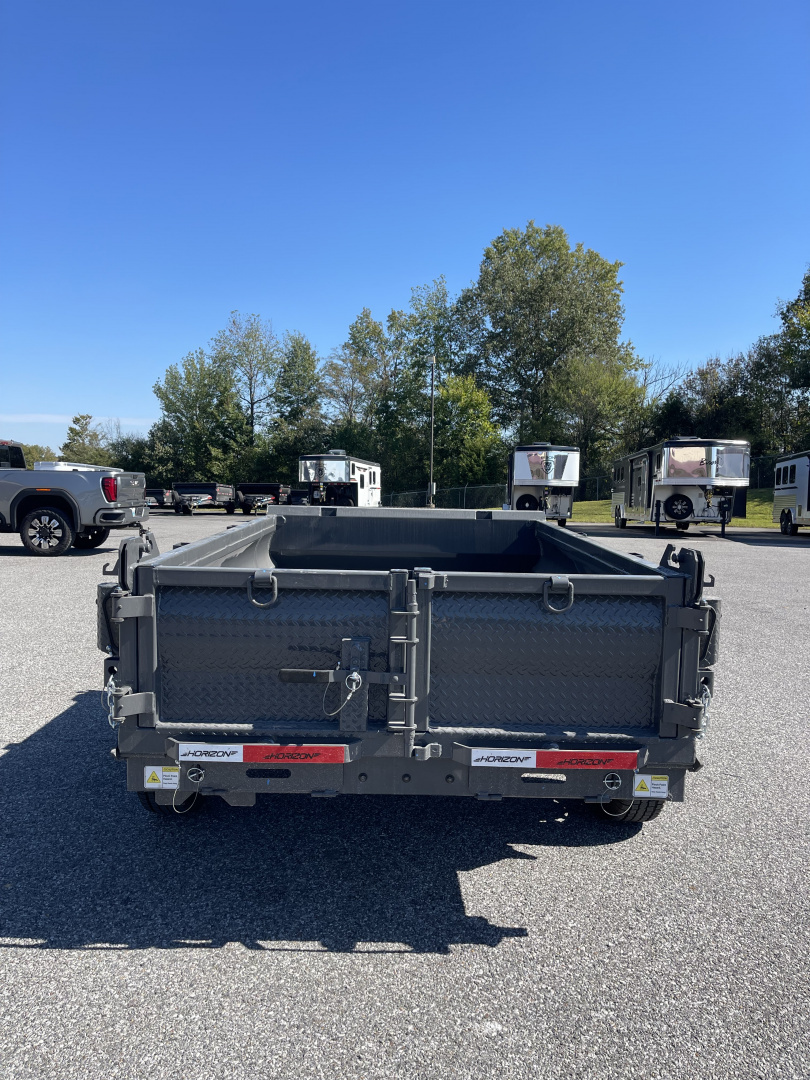 New 2026 Horizon Trailers HZ5 5'x8'X18" BP Dump Trailer