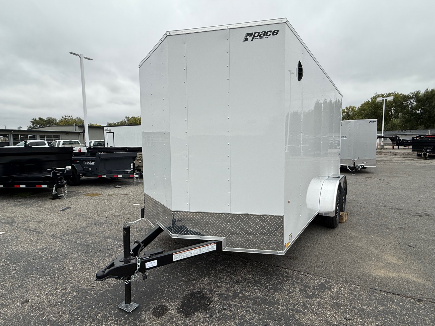 New 2026 Pace American 7X14 Cargo / Enclosed Trailer