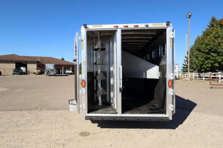 Used 2002 Exiss Trailers 5 Horse Gooseneck Horse Trailer