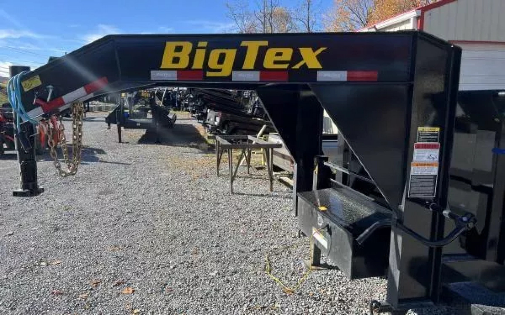 New 2025  Big Tex  20GX 22K GOOSENECK DUMP 83"x16 3' SIDES